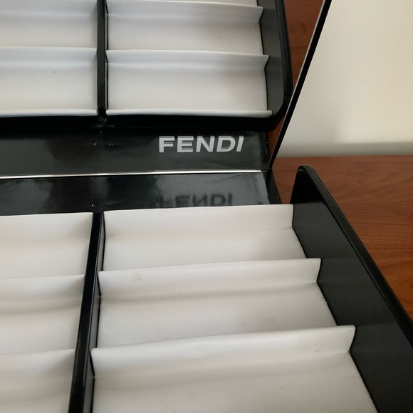 Fendi Black and White Accessory Holder - Picture 1 of 8